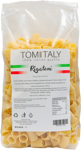 Rigatoni---100%-Grano-Italiano---500g