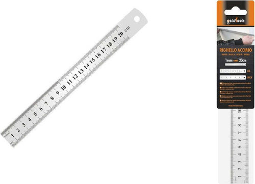 Righello Metro In Acciaio Inox Metallo 1 Mm A 20 Cm Riga Segnatura Cm Inch 97762 Commercio Industria e Scienza/Prodotti scientifici e per laboratorio/Strumenti e apparecchi per laboratorio/Metri a nastro Trade Shop italia - Napoli, Commerciovirtuoso.it
