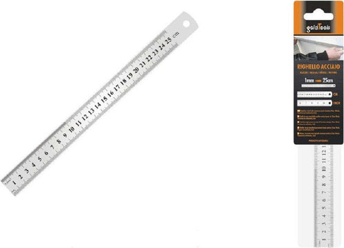 Righello Metro In Acciaio Inox Metallo 1 Mm A 25 Cm Riga Segnatura Cm Inch 97763 Commercio Industria e Scienza/Prodotti scientifici e per laboratorio/Strumenti e apparecchi per laboratorio/Metri a nastro Trade Shop italia - Napoli, Commerciovirtuoso.it