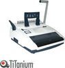 Rilegatrice C21-W34 - manuale - multifunzione - Titanium Cancelleria e prodotti per ufficio/Elettronica per ufficio/Rilegatrici e accessori/Rilegatrici Eurocartuccia - Pavullo, Commerciovirtuoso.it