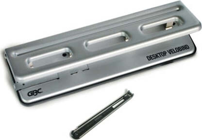 Rilegatrice Desktop Velobinder - manuale - a pettine - richiudibile - GBC Cancelleria e prodotti per ufficio/Elettronica per ufficio/Rilegatrici e accessori/Pettini per rilegatrici Eurocartuccia - Pavullo, Commerciovirtuoso.it