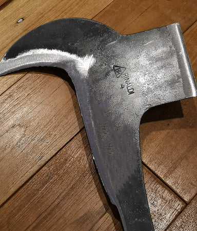 Pennato di tipo toscana lama in acciaio con gancio da 33 cm