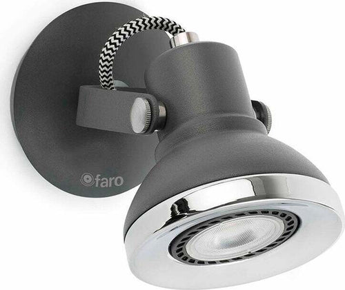 RING Lampada da parete grigio Illuminazione/Illuminazione per interni/Illuminazioni per pareti/Applique Led Mall Home - Napoli, Commerciovirtuoso.it