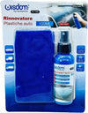 Rinnova-Plastiche-Per-Auto-E-Moto-Kit-Con-Spray-Lucida-Igienizza-Con-Panno