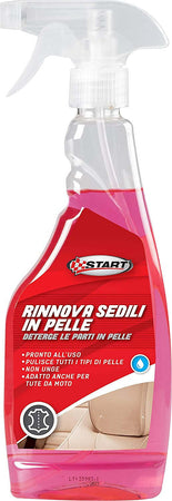 Rinnova sedili in Pelle Effetto detergente Protettivo 500 ML Start Auto e Moto/Cura auto e moto/Cura interni/Detergenti per pelle Scontolo.net - Potenza, Commerciovirtuoso.it