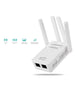 Ripetitore Del Segnale Wireless Con 4 Antenne 2 Porte Wifi Range Extender Router