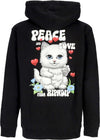 RIPNDIP-Felpa-Cappuccio-Uomo-Peace-Love-Hoodie-Black-da-uomo