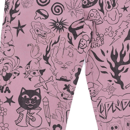 RIPNDIP-Pantalone-Lungo-Uomo-We-Don't-Care-Twill-Pants-Mauve-da-uomo