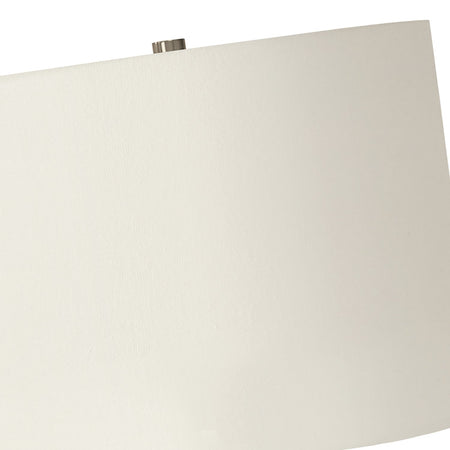 Lampada Da Scrivania Contemporanea Ripple Porcellana Bianca 1 Luce E27