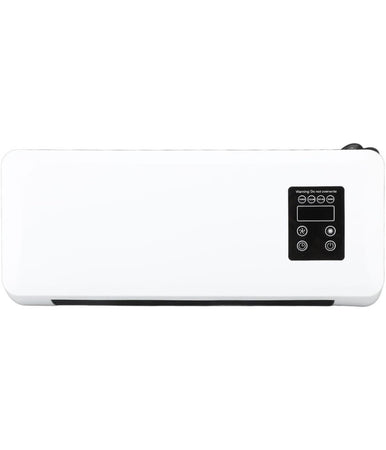 Riscaldatore Parete Elettrico Scaldabagno 1500w Termostato Regolabile Telecomando