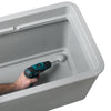 Cassa Fioriera Indy in plastica da esterno per fiori e piante 98 cm