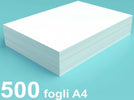 Risma-500-Fogli-Bianchi-A4-Per-Fotocopiatrice-Stampante-80-Gr-Carta-Ultra-Bianca