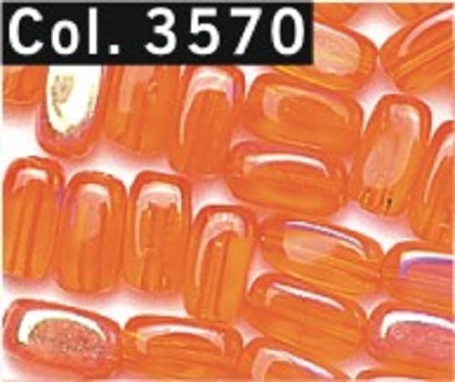 Riso-Perle-6-mm-tubo-85-pezzi-colore-3570-Arancione
