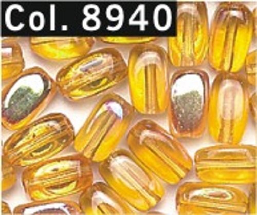 Riso-Perle-6-mm-tubo-85-pezzi-colore-8940-Goldgelb