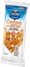 Riso Scotti 24x Snack Croccante Arachidi Con Sesamo E Riso Soffiato Senza Glutine Snack 30 Gr Confezione 24 Pz Alimentari e cura della casa/Cereali e muesli/Cereali e barrette snack/Barrette ai cereali Franco Pausa Caffè - Albano Laziale, Commerciovirtuoso.it