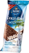 Riso Scotti Snack 36x Cioccoeriso Cocodream Barretta 25 Gr Ciocco E Riso Coco Dream Barrette Cioccolato Mono Porzione Confezione Da 36 Pezzi Alimentari e cura della casa/Snack dolci e salati/Barrette ai cereali e barrette snack Franco Pausa Caffè - Albano Laziale, Commerciovirtuoso.it