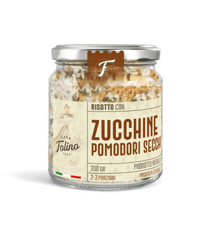 Risotto Zucchine E Pomodori Secchi 200 gr