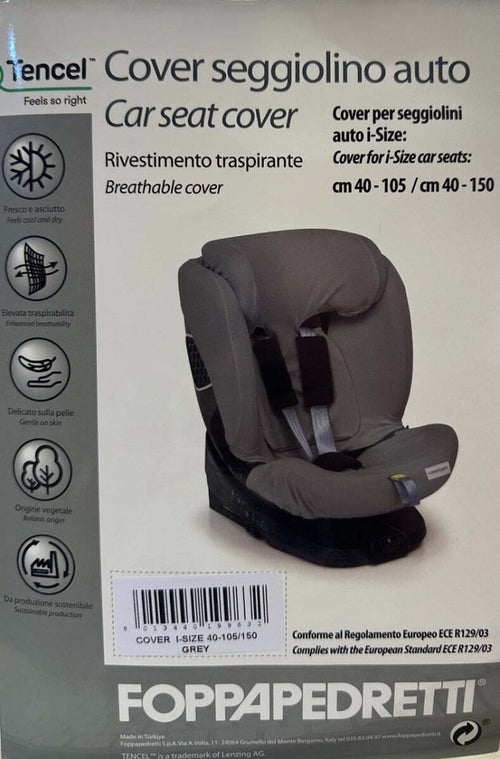 Rivestimento-Seggiolino-Auto-I-Size-40-150-Foppapedretti---Grigio