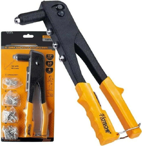 Rivettatrice Manuale 4 Testine 60 Pz Per Rivetti Da 2.4 3.2 4.0 4.8 A-160105 Casa, arredamento e bricolage > Bricolage e fai da te > Pinze e Tronchesi > Utensili Manuali Trade Shop italia - Napoli, Commerciovirtuoso.it