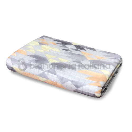 Riviera Copriletto Trapuntato Stampato per Letto Singolo Manhattan D34 - Passarelli Biancheria