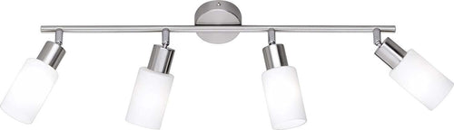 RL-TRIO---BARRA-MARS-4-FARETTI-IN-ACCIAIO-E-VETRO-BIANCO-4x-E14-·-max.-40W