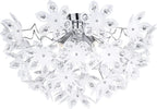 RL-TRIO---PLAFONIERA-BLOWBALL-CON-FIORI-IN-ACRILICO-TRASPARENTI-CM55-3XE14-40W