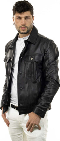 Roberto---Giacca-Uomo-Nera-in-vera-pelle