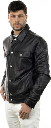 Roberto---Giacca-Uomo-Nera-in-vera-pelle