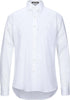 Roberto Cavalli Camicia Uomo Bianca 100% Cotone Tinta Unita Collo Classico Elegante Logo Ricamato Maniche Lunghe Chiusura Bottoni Moda/Uomo/Abbigliamento/T-shirt polo e camicie/Camicie classiche Euforia - Bronte, Commerciovirtuoso.it