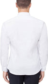Roberto Cavalli Camicia Uomo Bianca 100% Cotone Tinta Unita Collo Classico Elegante Logo Ricamato Maniche Lunghe Chiusura Bottoni Moda/Uomo/Abbigliamento/T-shirt polo e camicie/Camicie classiche Euforia - Bronte, Commerciovirtuoso.it