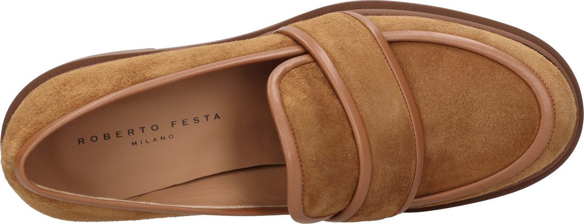 Roberto-Festa-Scarpe-basse-Cammello-da-donna