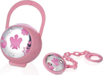 ROBERTO-GIANNOTTI---SET-PINZA-E-PORTA-CIUCCIO-BIMBA-ROSA-CON-PLACCA-IN-ARGENTO