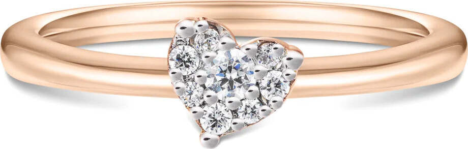 Roberto-Giannotti-Anello-Donna-CON-CUORE-DI-DIAMANTI-IN-ORO-ROSA