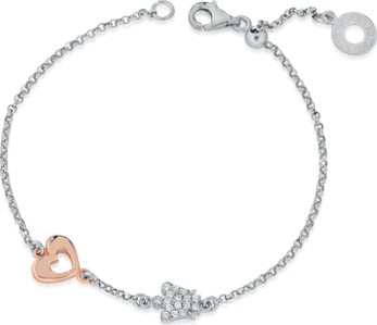 ROBERTO-GIANNOTTI-BRACCIALE-CON-ANGELO-E-CUORE-IN-ARGENTO-ROSATO