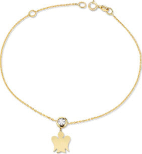 ROBERTO-GIANNOTTI-BRACCIALE-IN-ORO-CON-PUNTO-LUCE-E-PENDENTE-ANGELO