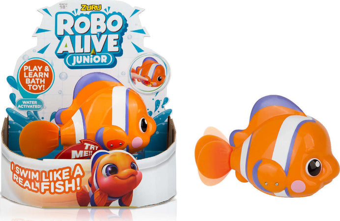 Robo-Alive-Pesce-Pagliaccio-Nuota-davvero