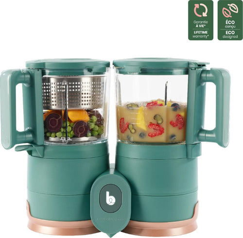 Robot da Cucina Babymoov Nutribaby Glass Prima infanzia/Allattamento e pappa/Frullatori robot da cucina e presse/Robot da cucina La Casa Del Bebè - Napoli, Commerciovirtuoso.it