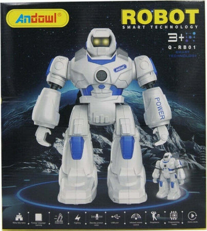 Robot Qrb Intelligente Telecomandato Smart Interattivo Elettrico Batteria Gioco Giochi e giocattoli/Elettronica per bambini/Robots Trade Shop italia - Napoli, Commerciovirtuoso.it
