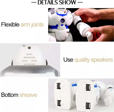 Robot Qrb Intelligente Telecomandato Smart Interattivo Elettrico Batteria Gioco Giochi e giocattoli/Elettronica per bambini/Robots Trade Shop italia - Napoli, Commerciovirtuoso.it