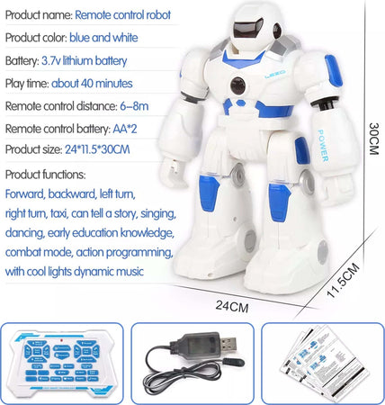Robot Qrb Intelligente Telecomandato Smart Interattivo Elettrico Batteria Gioco Giochi e giocattoli/Elettronica per bambini/Robots Trade Shop italia - Napoli, Commerciovirtuoso.it