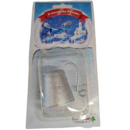 Brocca in latta con manico decorazione per case presepe 4 cm