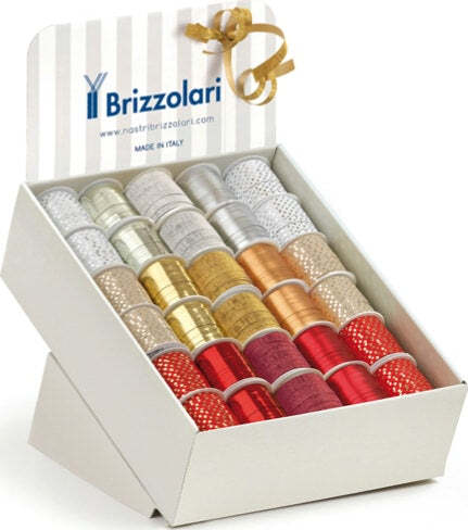 Rocche di nastro - in polipropilene - 10 mm x 10 mt - fantasie natalizie assortite - Brizzolari - conf. 60 pezzi Casa e cucina/Decorazioni per interni/Addobbi e decorazioni per ricorrenze/Decorazioni natalizie/Fiocchi e nastri Eurocartuccia - Pavullo, Commerciovirtuoso.it