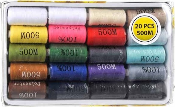 ROCCHETTI CUCITO CUCIRE SET 20 PEZZI 500 METRI POLIESTERE KIT RIPARAZIONE FILO Casa e cucina/Hobby creativi/Materiali per hobby creativi/Fili e gomitoli/Cucito Trade Shop italia - Napoli, Commerciovirtuoso.it