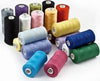 Rocchetti-Cucito-Cucire-Set-20-Pezzi-500-Metri-Poliestere-Kit-Riparazione-Filo