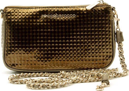 Roccobarocco Rbr910b0502 Pochette Donna Con Catena Removibile 100% Pu Design Elegante Mini Bag Da Cerimonia Con Chiusura a Zip E Logo Frontale 24x14x4cm Moda/Valigie borse e accessori da viaggio/Borse a mano e a spalla/Donna/Pochette e Clutch Starbag - Gaeta, Commerciovirtuoso.it