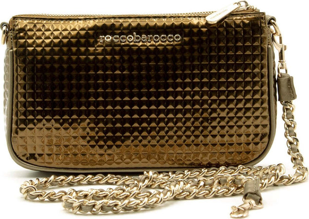 Roccobarocco Rbr910b0502 Pochette Donna Con Catena Removibile 100% Pu Design Elegante Mini Bag Da Cerimonia Con Chiusura a Zip E Logo Frontale 24x14x4cm Moda/Valigie borse e accessori da viaggio/Borse a mano e a spalla/Donna/Pochette e Clutch Starbag - Gaeta, Commerciovirtuoso.it