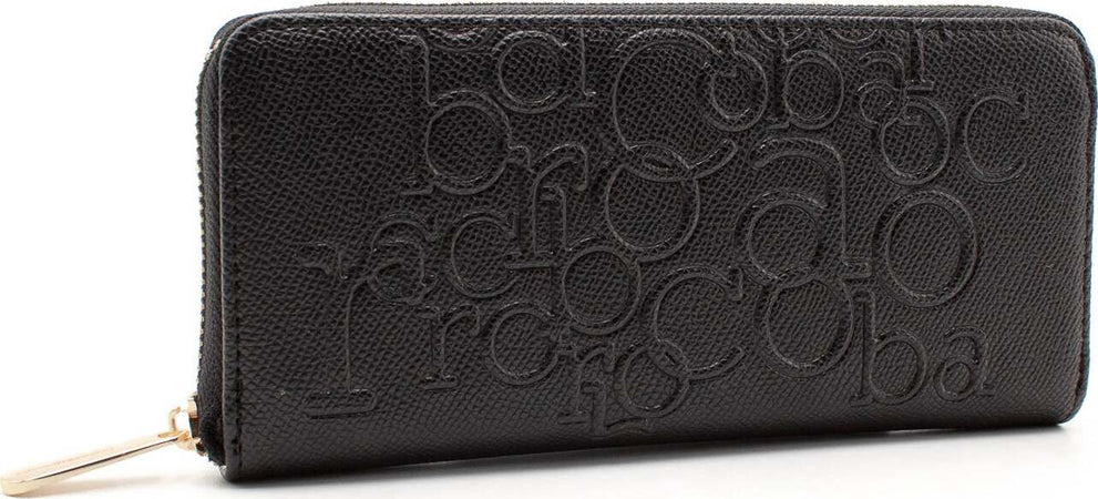 Roccobarocco Rbr910p0301 Portafoglio Donna in Ecopelle Con Cerniera Portafogli Foderato Con Apertura a Francesina E Motivo Logo 20x9cm Moda/Donna/Accessori/Portafogli e porta documenti/Portafogli Starbag - Gaeta, Commerciovirtuoso.it