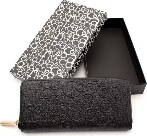 Roccobarocco Rbr910p0301 Portafoglio Donna In Ecopelle Con Cerniera Portafoglio Foderato Con Apertura A Francesina E Motivo Logo 20x9cm Moda/Donna/Accessori/Portafogli e porta documenti/Portafogli Starbag - Gaeta, Commerciovirtuoso.it