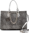 Roccobarocco Rbr914b0201 Borsa Donna a Mano Con Tracolla 100% Pu Borsa Design Elegante Con Una Tasca Interna E Apertura a Zip 35x24x14cm Moda/Donna/Borse/Borse a mano Starbag - Gaeta, Commerciovirtuoso.it