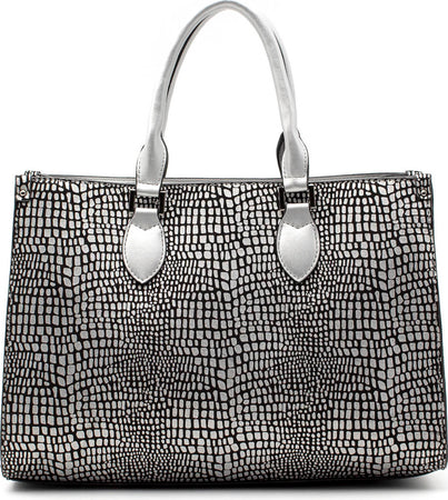 Roccobarocco Rbr914b0201 Borsa Donna a Mano Con Tracolla 100% Pu Borsa Design Elegante Con Una Tasca Interna E Apertura a Zip 35x24x14cm Moda/Donna/Borse/Borse a mano Starbag - Gaeta, Commerciovirtuoso.it